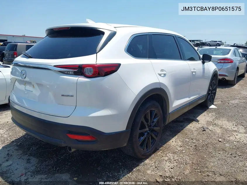 2023 Mazda Cx-9 Touring Plus VIN: JM3TCBAY8P0651575 Lot: 45585162