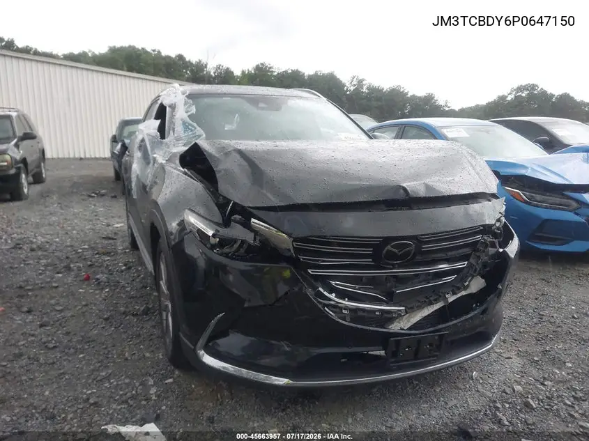 2023 Mazda Cx-9 Grand Touring VIN: JM3TCBDY6P0647150 Lot: 45663957