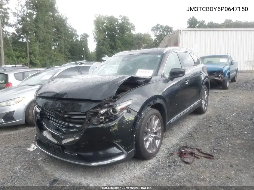 2023 Mazda Cx-9 Grand Touring VIN: JM3TCBDY6P0647150 Lot: 45663957