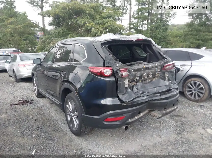 2023 Mazda Cx-9 Grand Touring VIN: JM3TCBDY6P0647150 Lot: 45663957