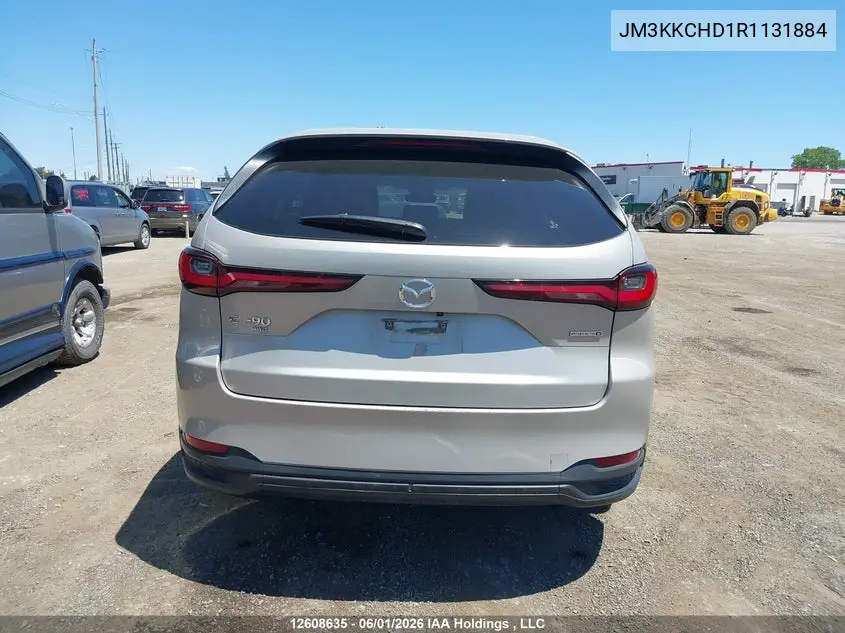 2024 Mazda Cx-90 Mhev Gs-L VIN: JM3KKCHD1R1131884 Lot: 12608635