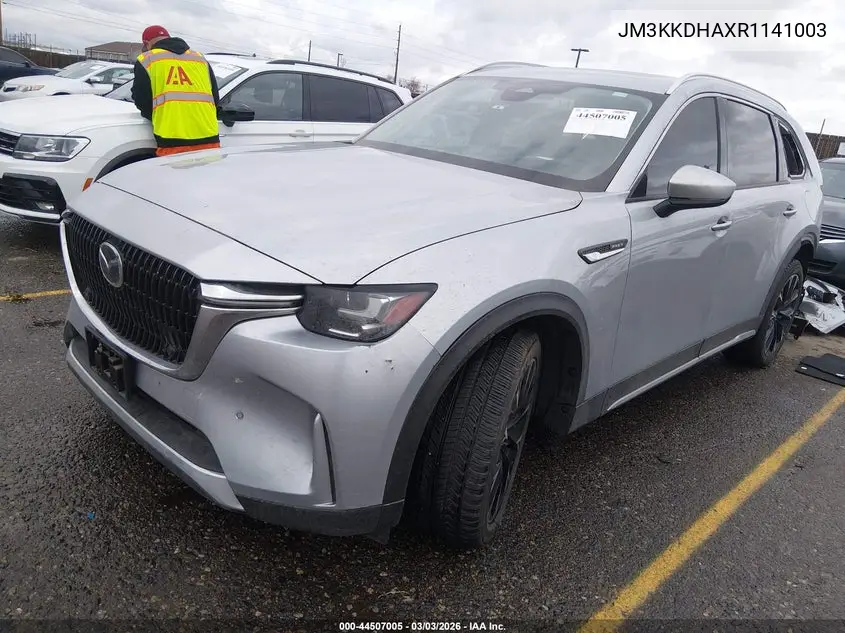 2024 Mazda Cx-90 Phev Premium VIN: JM3KKDHAXR1141003 Lot: 44507005