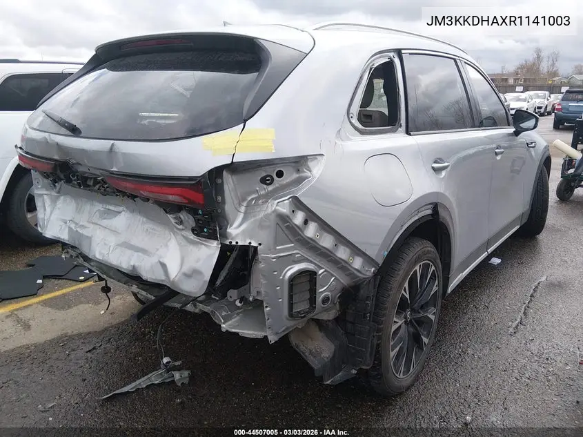 2024 Mazda Cx-90 Phev Premium VIN: JM3KKDHAXR1141003 Lot: 44507005