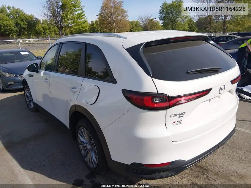 2024 Mazda Cx-90 3.3 Turbo Select VIN: JM3KKAHD5R1164228 Lot: 44971126