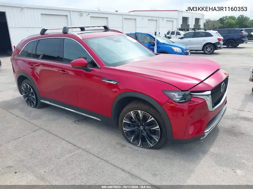 2024 Mazda Cx-90 Phev Premium Plus VIN: JM3KKEHA3R1160353 Lot: 45075523