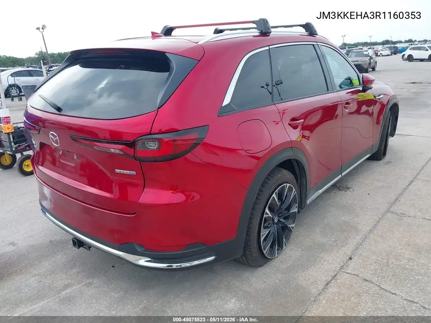 2024 Mazda Cx-90 Phev Premium Plus VIN: JM3KKEHA3R1160353 Lot: 45075523