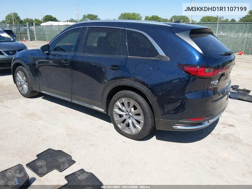 2024 Mazda Cx-90 3.3 Turbo Premium VIN: JM3KKDHD1R1107199 Lot: 45115857