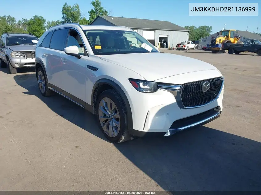 2024 Mazda Cx-90 3.3 Turbo Premium VIN: JM3KKDHD2R1136999 Lot: 45159151