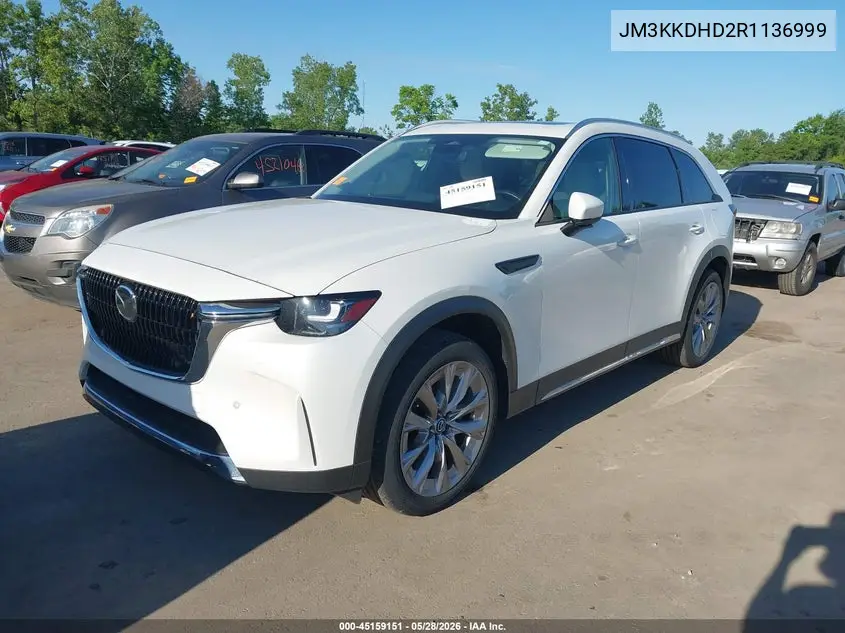 2024 Mazda Cx-90 3.3 Turbo Premium VIN: JM3KKDHD2R1136999 Lot: 45159151