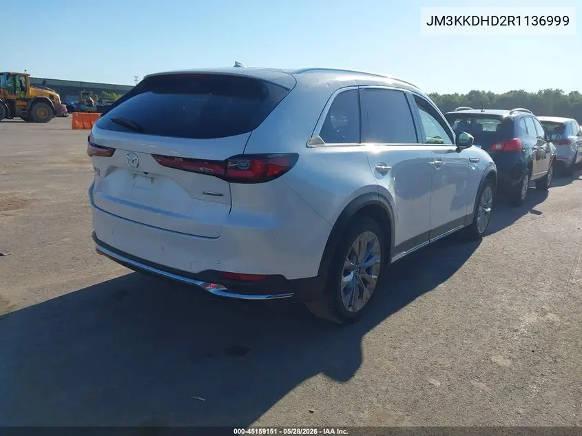 2024 Mazda Cx-90 3.3 Turbo Premium VIN: JM3KKDHD2R1136999 Lot: 45159151