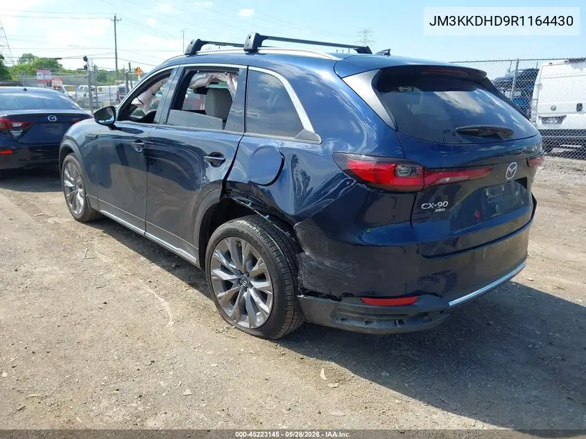 2024 Mazda Cx-90 3.3 Turbo Premium VIN: JM3KKDHD9R1164430 Lot: 45223145