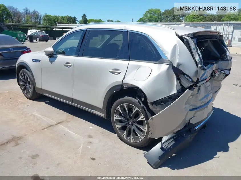 2024 Mazda Cx-90 Phev Premium VIN: JM3KKDHA8R1143168 Lot: 45289688