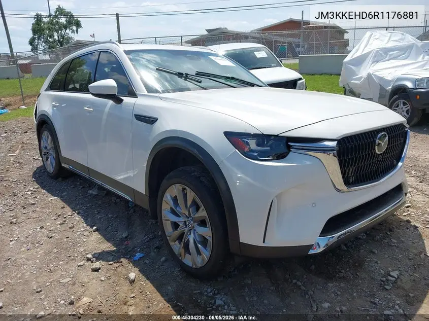 2024 Mazda Cx-90 3.3 Turbo Premium Plus VIN: JM3KKEHD6R1176881 Lot: 45304230