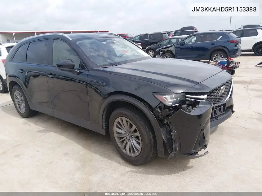 2024 Mazda Cx-90 3.3 Turbo Select VIN: JM3KKAHD5R1153388 Lot: 45307942