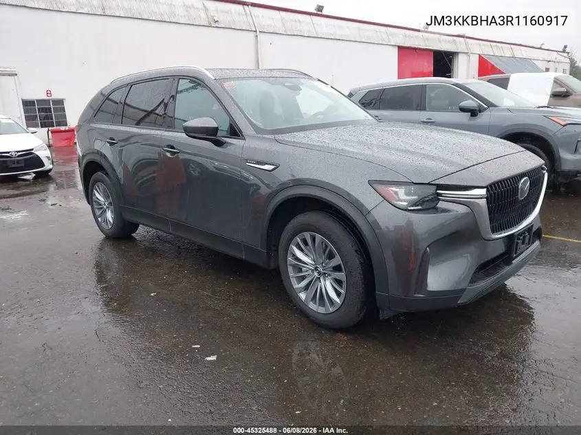 2024 Mazda Cx-90 Phev Preferred VIN: JM3KKBHA3R1160917 Lot: 45325488