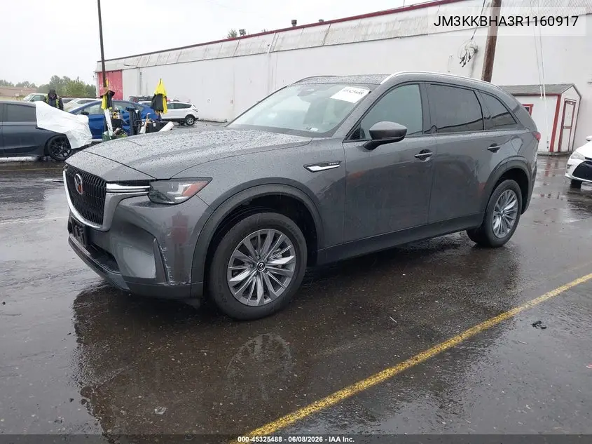 2024 Mazda Cx-90 Phev Preferred VIN: JM3KKBHA3R1160917 Lot: 45325488