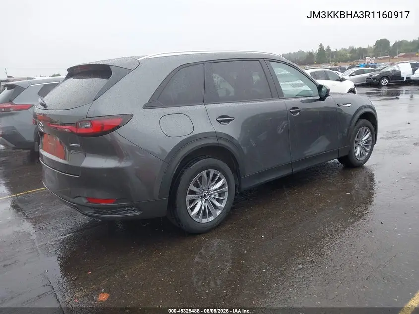 2024 Mazda Cx-90 Phev Preferred VIN: JM3KKBHA3R1160917 Lot: 45325488