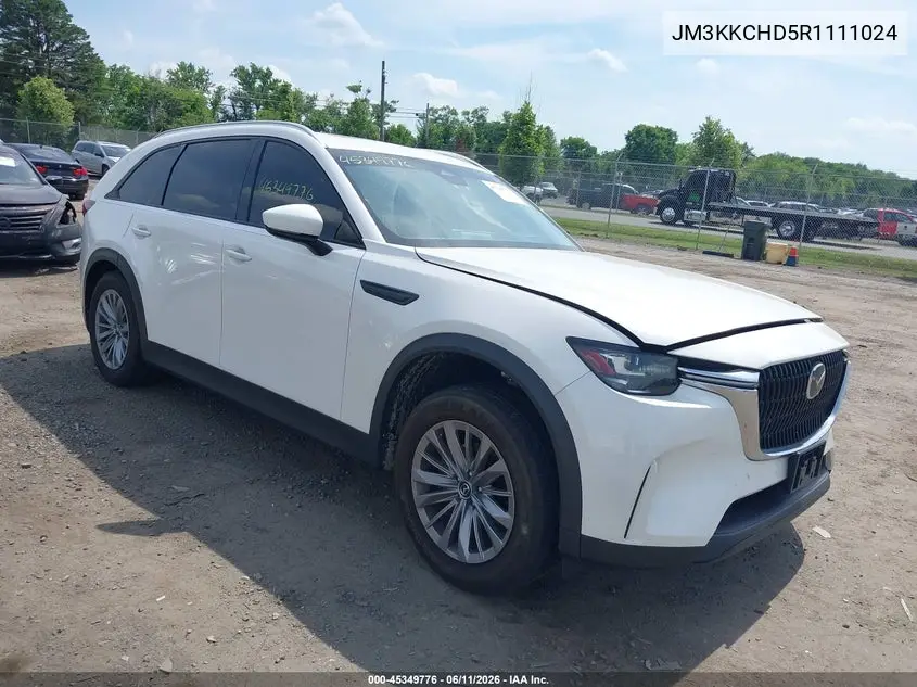 2024 Mazda Cx-90 3.3 Turbo Preferred Plus VIN: JM3KKCHD5R1111024 Lot: 45349776