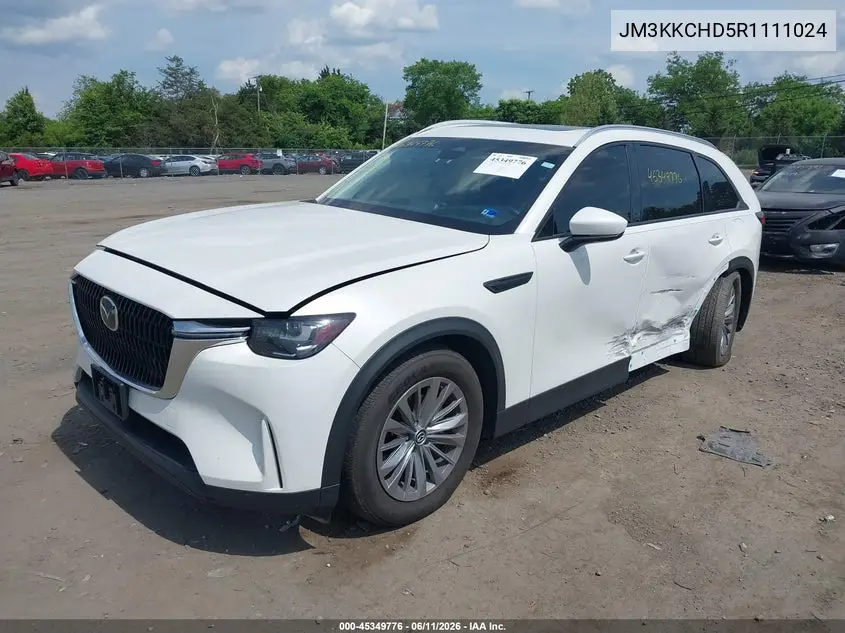 2024 Mazda Cx-90 3.3 Turbo Preferred Plus VIN: JM3KKCHD5R1111024 Lot: 45349776