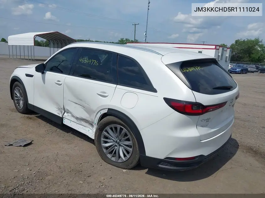 2024 Mazda Cx-90 3.3 Turbo Preferred Plus VIN: JM3KKCHD5R1111024 Lot: 45349776