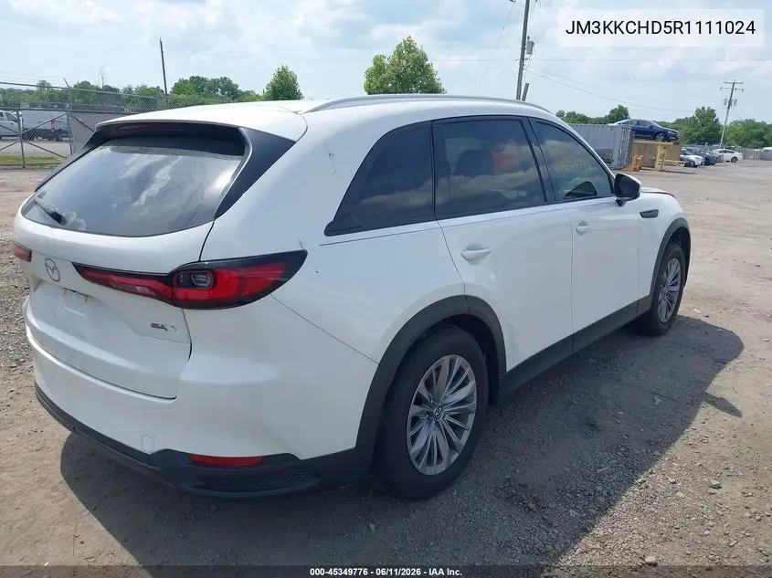 2024 Mazda Cx-90 3.3 Turbo Preferred Plus VIN: JM3KKCHD5R1111024 Lot: 45349776
