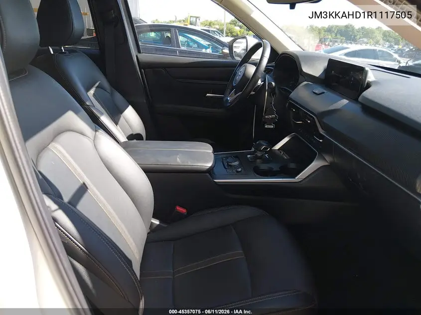 2024 Mazda Cx-90 3.3 Turbo Select VIN: JM3KKAHD1R1117505 Lot: 45357075