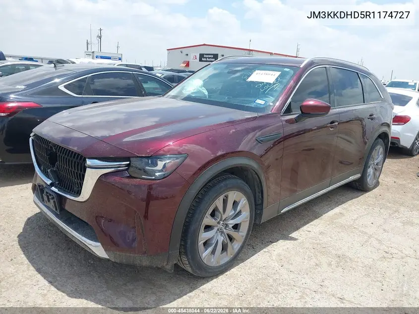 2024 Mazda Cx-90 3.3 Turbo Premium VIN: JM3KKDHD5R1174727 Lot: 45438044