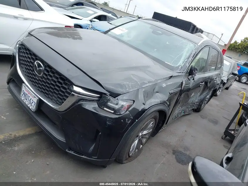 2024 Mazda Cx-90 3.3 Turbo Select VIN: JM3KKAHD6R1175819 Lot: 45445825