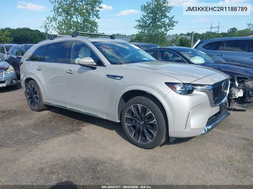 2024 Mazda Cx-90 3.3 Turbo S Premium Plus VIN: JM3KKEHC2R1188789 Lot: 45447217