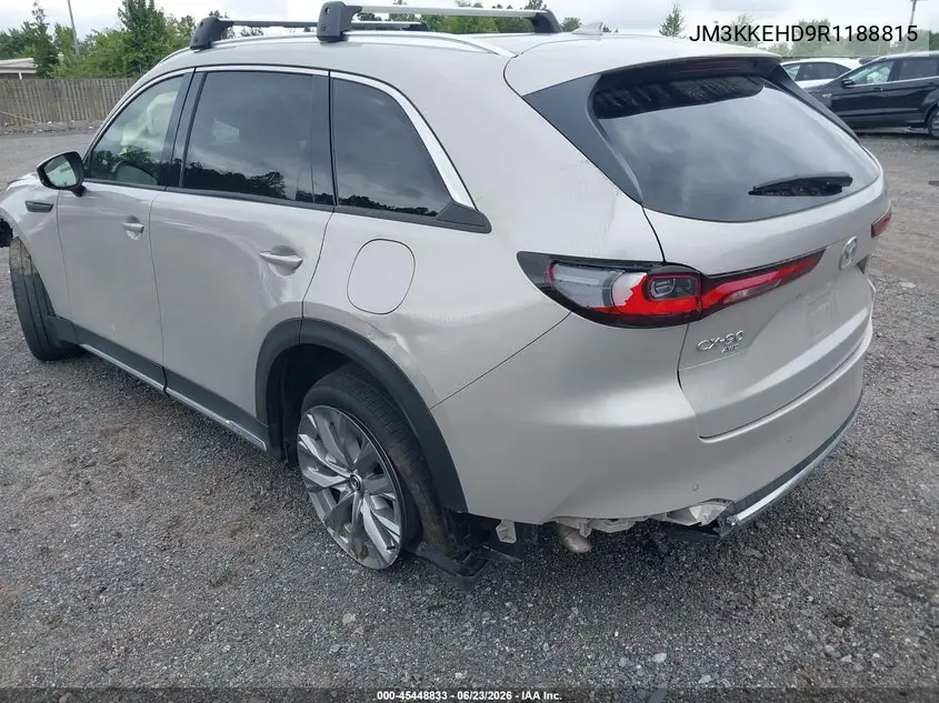 2024 Mazda Cx-90 3.3 Turbo Premium Plus VIN: JM3KKEHD9R1188815 Lot: 45448833