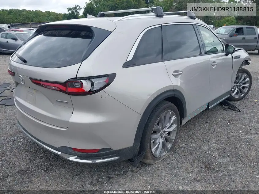 2024 Mazda Cx-90 3.3 Turbo Premium Plus VIN: JM3KKEHD9R1188815 Lot: 45448833
