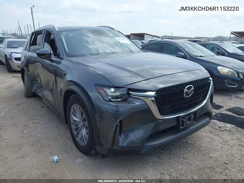 2024 Mazda Cx-90 3.3 Turbo Preferred Plus VIN: JM3KKCHD6R1153220 Lot: 45464915