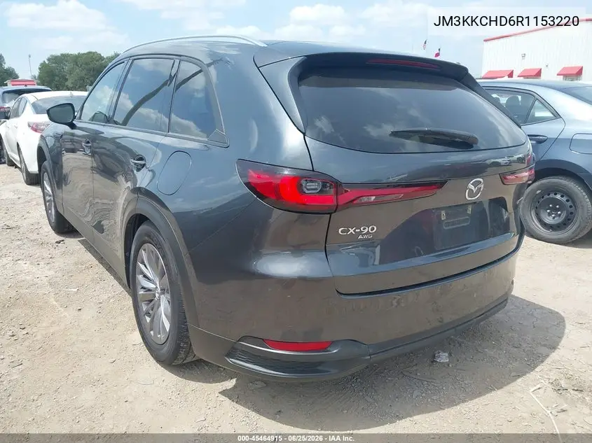 2024 Mazda Cx-90 3.3 Turbo Preferred Plus VIN: JM3KKCHD6R1153220 Lot: 45464915