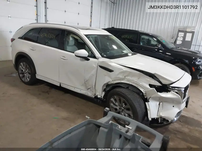 2024 Mazda Cx-90 3.3 Turbo Premium VIN: JM3KKDHD3R1101792 Lot: 45468804