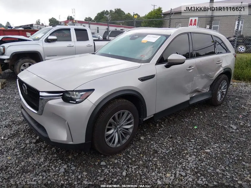 2024 Mazda Cx-90 3.3 Turbo Preferred VIN: JM3KKBHD1R1116621 Lot: 45479805