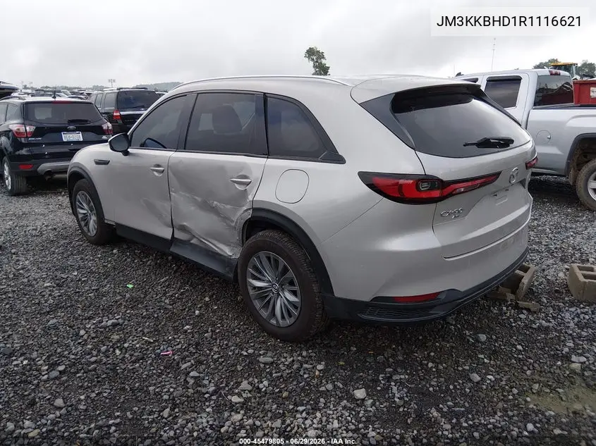 2024 Mazda Cx-90 3.3 Turbo Preferred VIN: JM3KKBHD1R1116621 Lot: 45479805