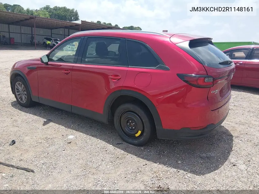2024 Mazda Cx-90 3.3 Turbo Preferred Plus VIN: JM3KKCHD2R1148161 Lot: 45482289
