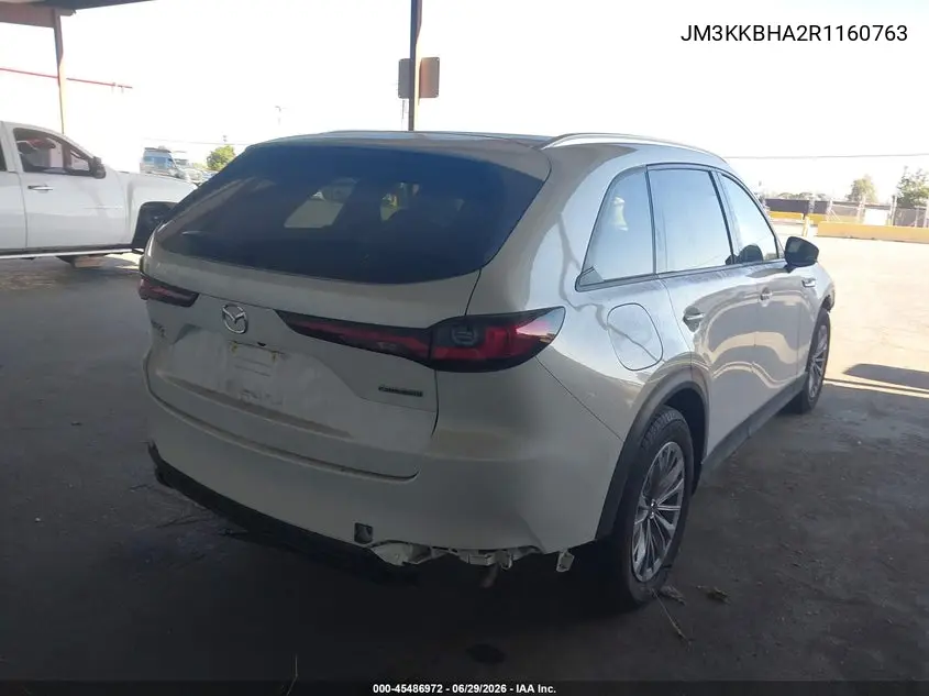 2024 Mazda Cx-90 Phev Preferred VIN: JM3KKBHA2R1160763 Lot: 45486972