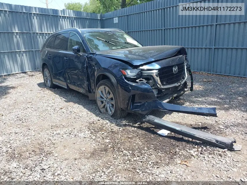 2024 Mazda Cx-90 3.3 Turbo Premium VIN: JM3KKDHD4R1172273 Lot: 45491656