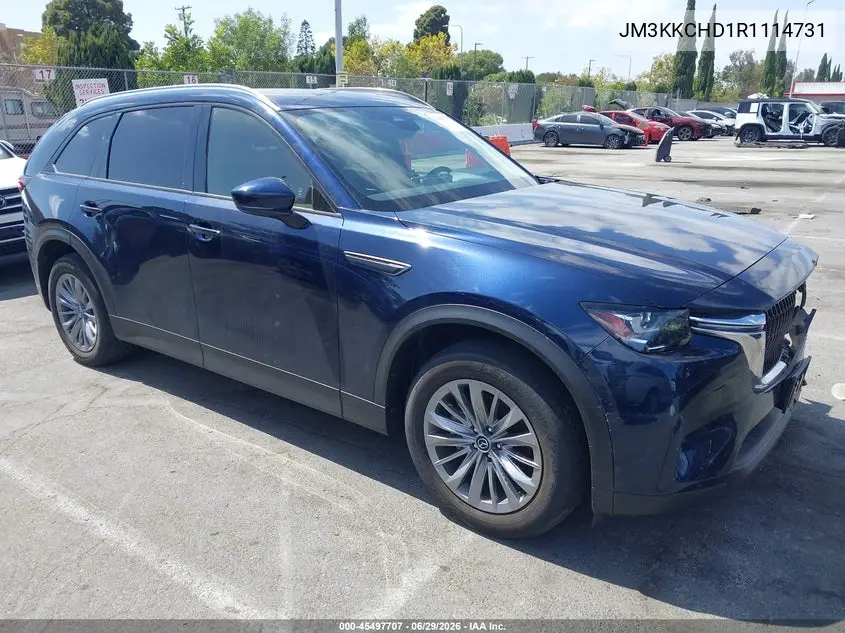 2024 Mazda Cx-90 3.3 Turbo Preferred Plus VIN: JM3KKCHD1R1114731 Lot: 45497707
