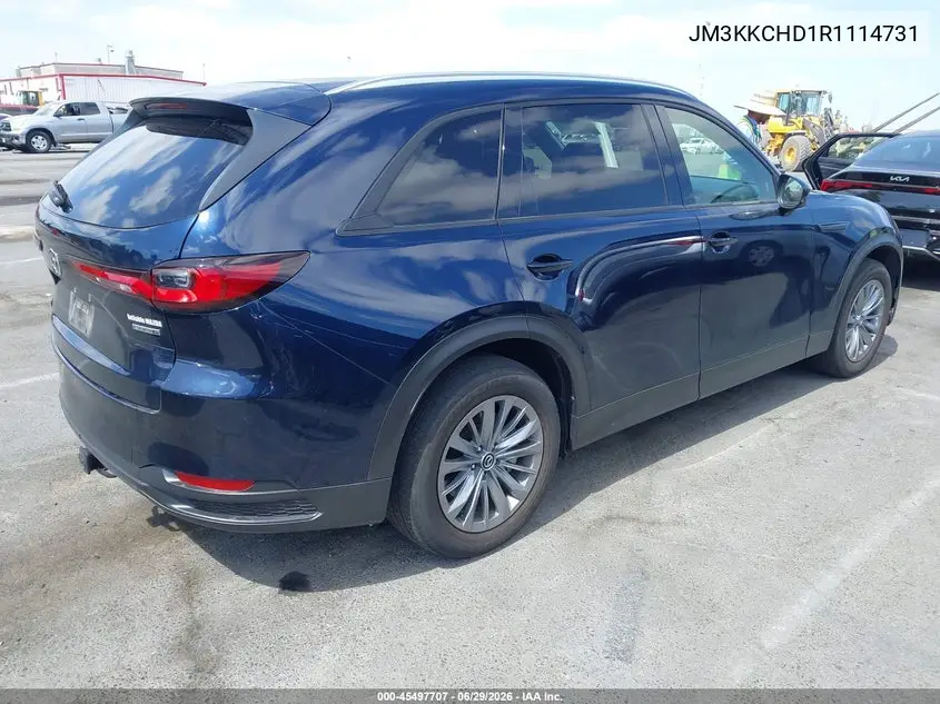 2024 Mazda Cx-90 3.3 Turbo Preferred Plus VIN: JM3KKCHD1R1114731 Lot: 45497707