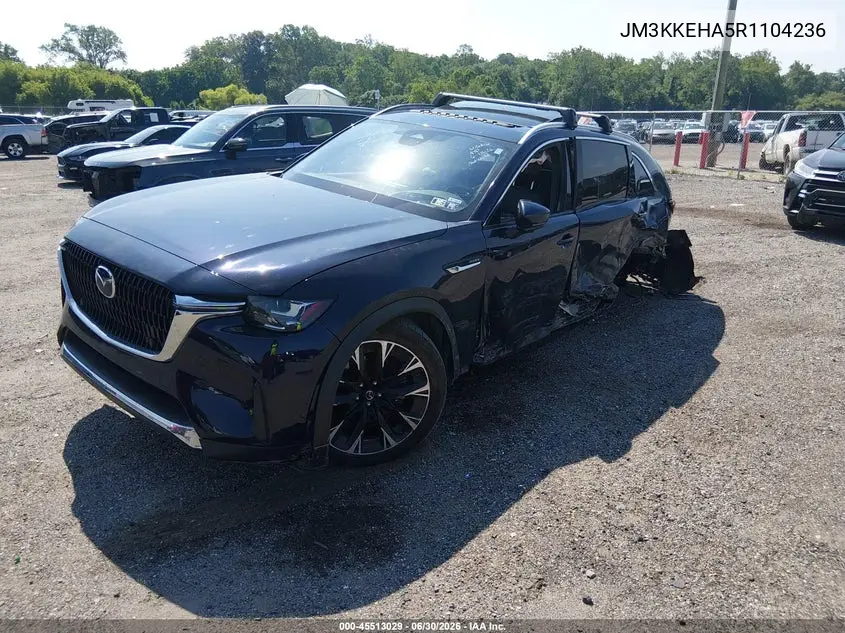 2024 Mazda Cx-90 Phev Premium Plus VIN: JM3KKEHA5R1104236 Lot: 45513029