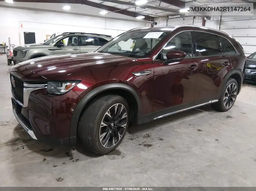 2024 Mazda Cx-90 Phev Premium VIN: JM3KKDHA2R1147264 Lot: 45517935