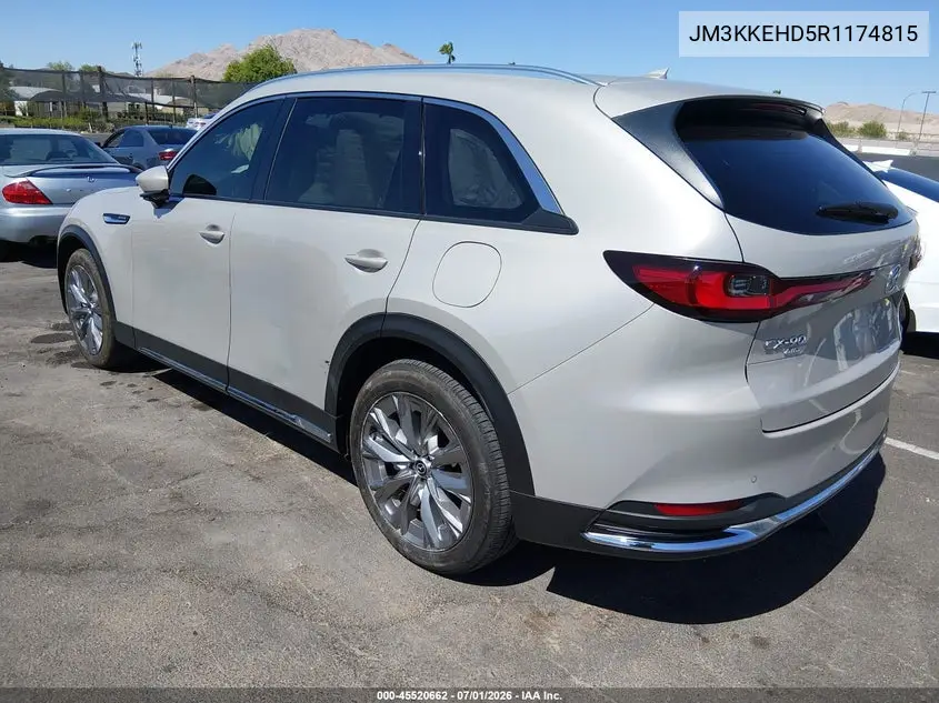 2024 Mazda Cx-90 3.3 Turbo Premium Plus VIN: JM3KKEHD5R1174815 Lot: 45520662