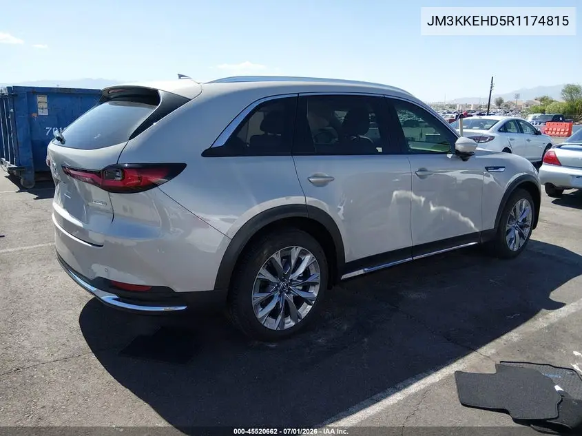 2024 Mazda Cx-90 3.3 Turbo Premium Plus VIN: JM3KKEHD5R1174815 Lot: 45520662
