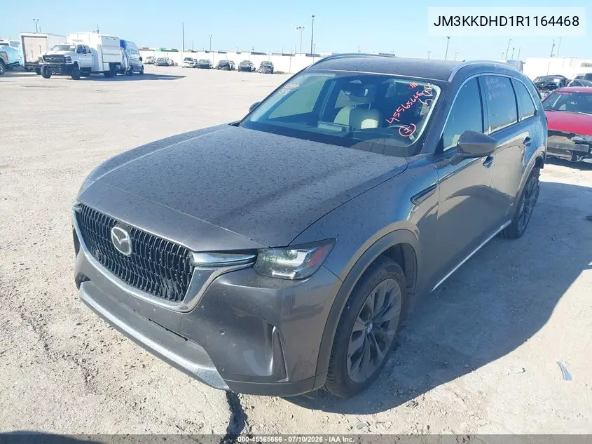 2024 Mazda Cx-90 3.3 Turbo Premium VIN: JM3KKDHD1R1164468 Lot: 45565666