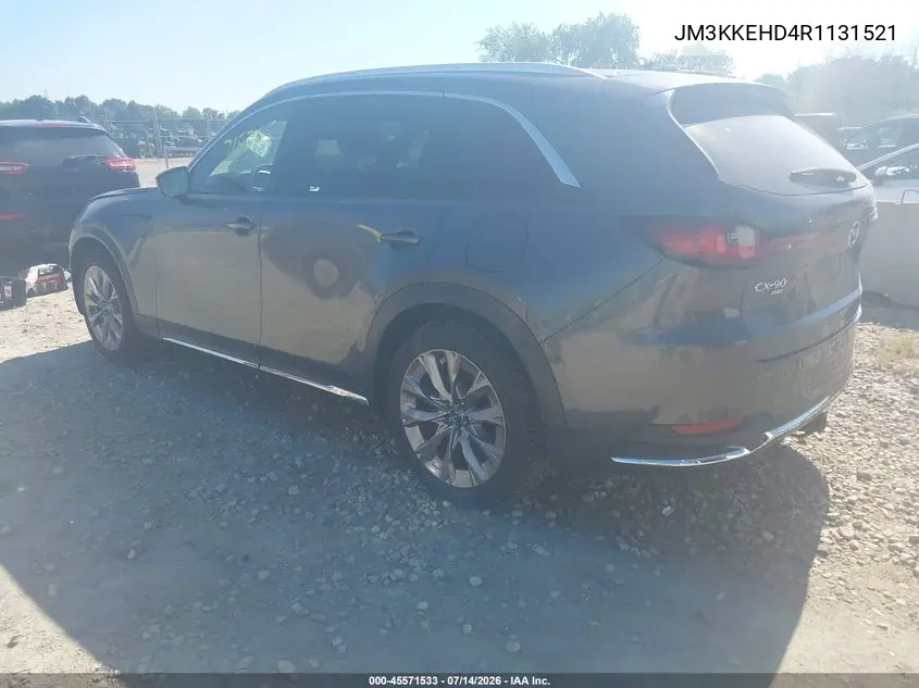 2024 Mazda Cx-90 3.3 Turbo Premium Plus VIN: JM3KKEHD4R1131521 Lot: 45571533