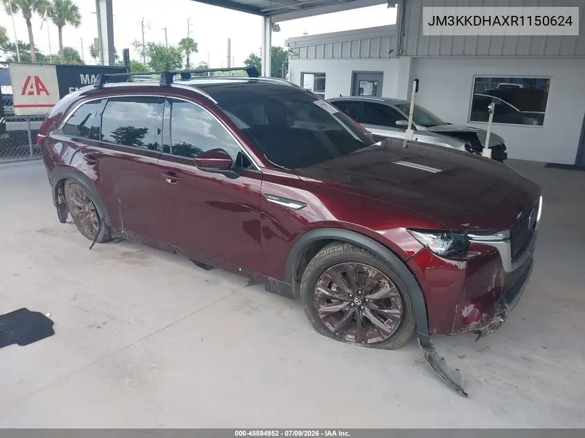 2024 Mazda Cx-90 Phev Premium VIN: JM3KKDHAXR1150624 Lot: 45594952