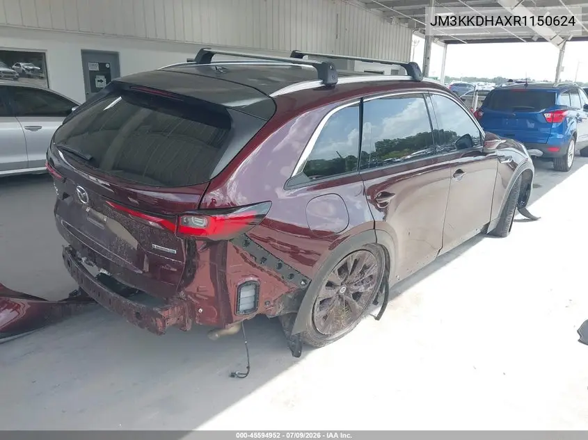 2024 Mazda Cx-90 Phev Premium VIN: JM3KKDHAXR1150624 Lot: 45594952