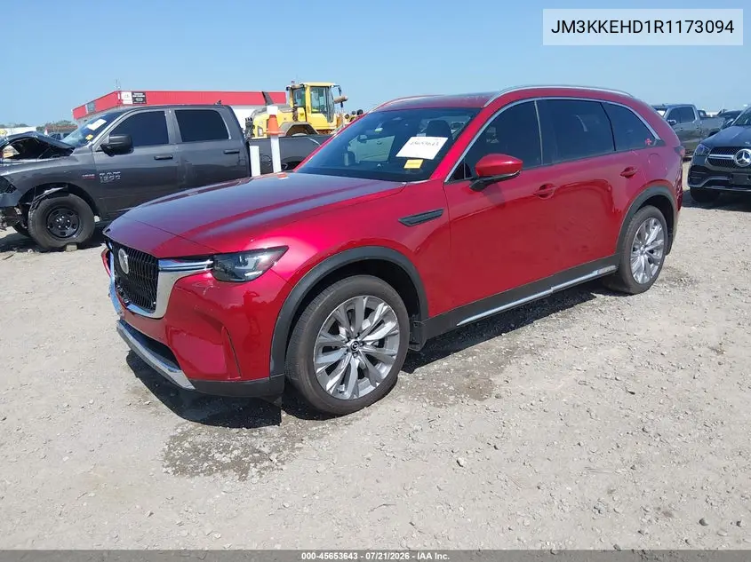 2024 Mazda Cx-90 3.3 Turbo Premium Plus VIN: JM3KKEHD1R1173094 Lot: 45653643
